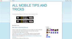 Desktop Screenshot of mobtipsntricks.blogspot.com