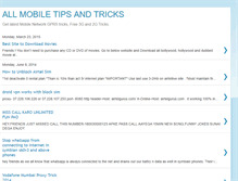 Tablet Screenshot of mobtipsntricks.blogspot.com