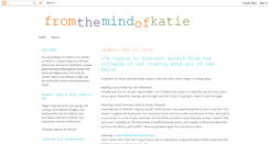 Desktop Screenshot of fromthemindofkatie.blogspot.com