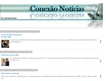 Tablet Screenshot of conexaonoticias.blogspot.com