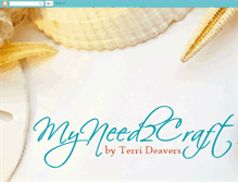 Tablet Screenshot of myneed2craft.blogspot.com