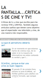 Mobile Screenshot of lapantallacriticasdetvycine.blogspot.com