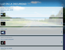 Tablet Screenshot of luz-oscuridad.blogspot.com