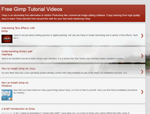 Tablet Screenshot of gimpguru.blogspot.com