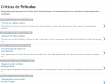 Tablet Screenshot of criticas-de-peliculas.blogspot.com