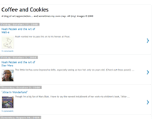 Tablet Screenshot of coffeeandcookies.blogspot.com