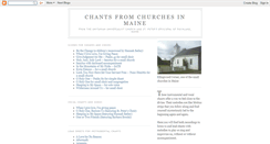 Desktop Screenshot of chantsfromasmallchurch.blogspot.com