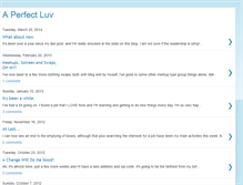 Tablet Screenshot of aperfectluv.blogspot.com