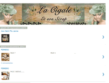 Tablet Screenshot of lacigale2730.blogspot.com