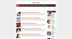 Desktop Screenshot of kabar-artis-dunia.blogspot.com