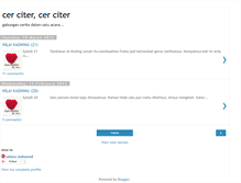 Tablet Screenshot of cerciter-sahara.blogspot.com