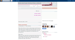 Desktop Screenshot of banjarjawabugisminangmelayu.blogspot.com