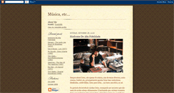 Desktop Screenshot of musicaetc.blogspot.com