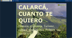 Desktop Screenshot of calarcayalgomas.blogspot.com