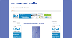 Desktop Screenshot of antenna-radio.blogspot.com