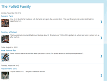 Tablet Screenshot of follettfam.blogspot.com
