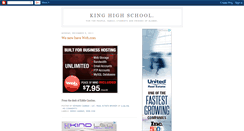 Desktop Screenshot of kinghighalumni.blogspot.com