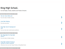 Tablet Screenshot of kinghighalumni.blogspot.com