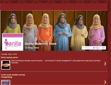 Tablet Screenshot of danitamaternity.blogspot.com