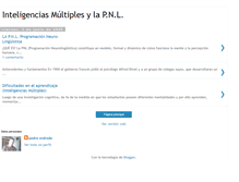 Tablet Screenshot of inteligenciasmultiplespnl.blogspot.com