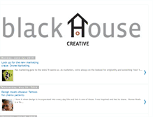 Tablet Screenshot of blackhousecreative.blogspot.com