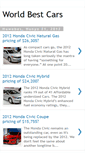 Mobile Screenshot of cybercars.blogspot.com