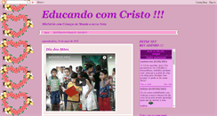 Desktop Screenshot of educandocomcristo.blogspot.com