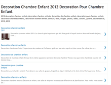 Tablet Screenshot of decorationchambreenfant.blogspot.com