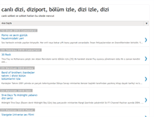 Tablet Screenshot of dizi-diziizle.blogspot.com