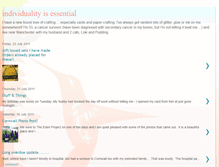 Tablet Screenshot of individualityisessential.blogspot.com