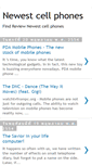 Mobile Screenshot of newest-cellphones.blogspot.com