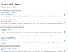 Tablet Screenshot of newest-cellphones.blogspot.com