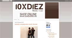 Desktop Screenshot of diezxdiez.blogspot.com
