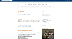 Desktop Screenshot of debbiedoescoupons.blogspot.com