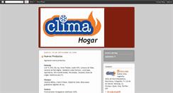 Desktop Screenshot of climadehogar.blogspot.com