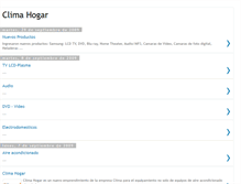 Tablet Screenshot of climadehogar.blogspot.com