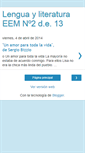 Mobile Screenshot of lenguayliteratura2del13.blogspot.com
