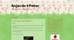 Desktop Screenshot of anjosde4patas.blogspot.com