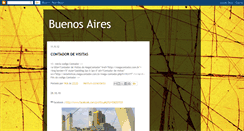 Desktop Screenshot of buenosdiasbuenosaires-nick.blogspot.com