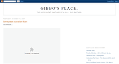 Desktop Screenshot of gibbosplace.blogspot.com