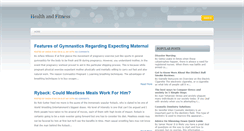 Desktop Screenshot of helsefitness.blogspot.com