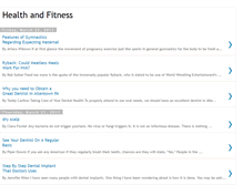 Tablet Screenshot of helsefitness.blogspot.com