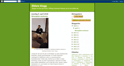 Desktop Screenshot of eldarsblogg.blogspot.com