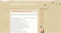 Desktop Screenshot of partilho-contigo.blogspot.com