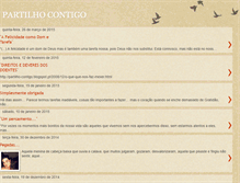 Tablet Screenshot of partilho-contigo.blogspot.com