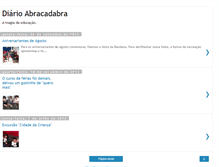Tablet Screenshot of escolaabracadabra.blogspot.com