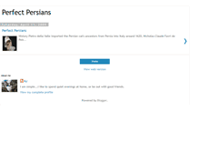 Tablet Screenshot of perfectpersians.blogspot.com