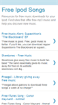 Mobile Screenshot of freeipodsongs.blogspot.com
