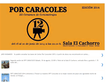 Tablet Screenshot of cortosporcaracoles.blogspot.com