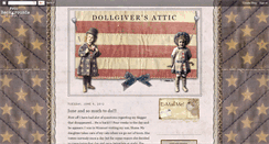 Desktop Screenshot of dollgiversattic.blogspot.com